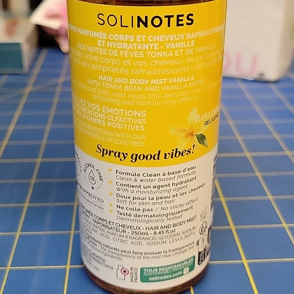 Solinotes vanilla hair
